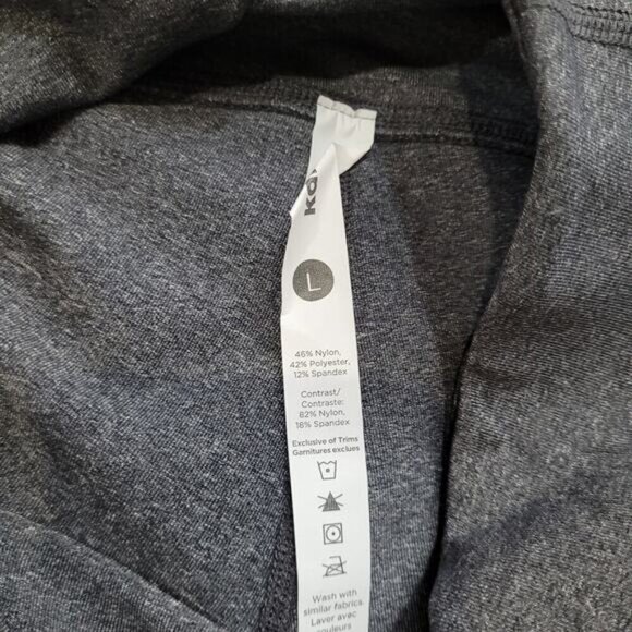 Karma Erica Booty Short in Heather Charcoal - Size Large - Picture 5 of 8